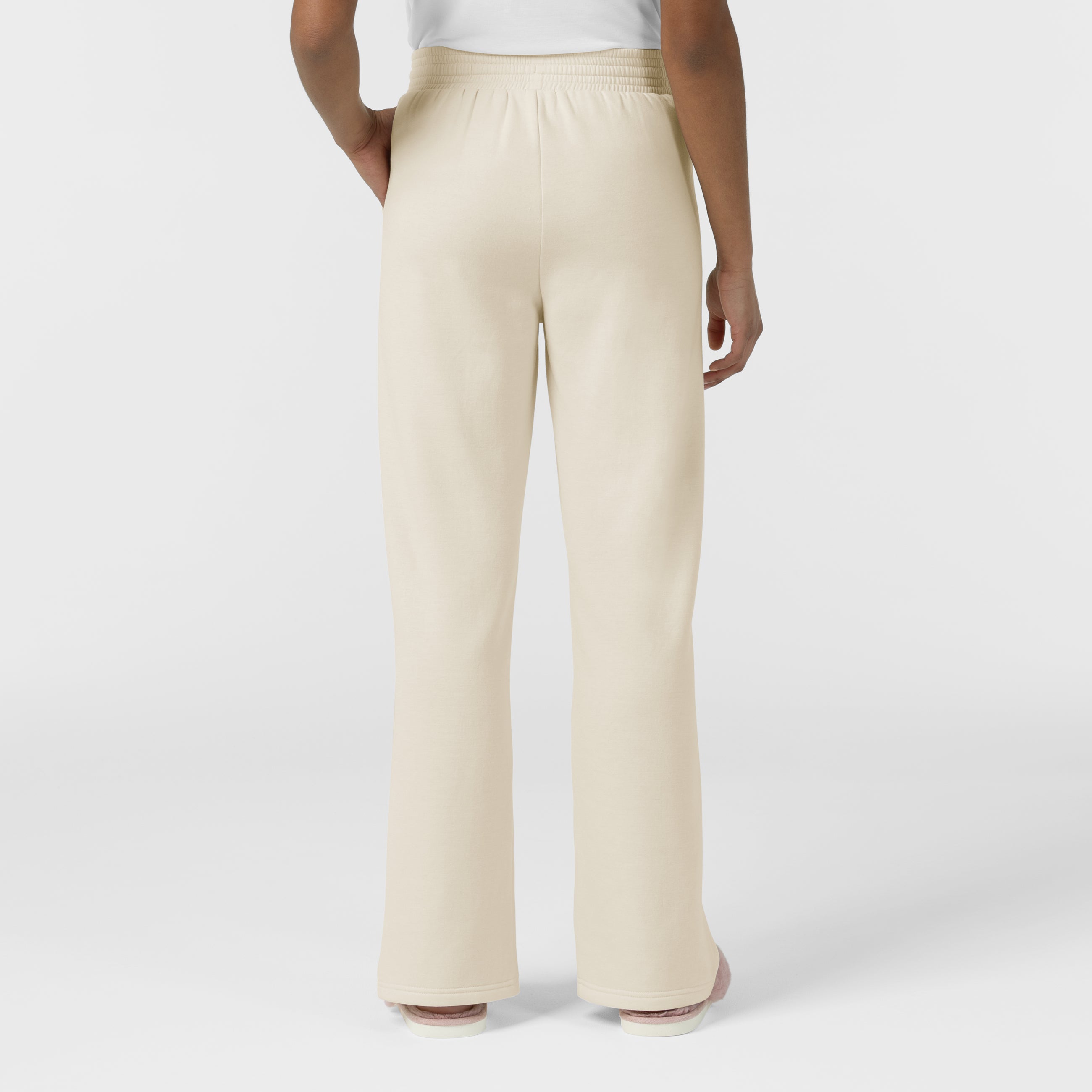 Set de Polo de Felpa y Pantalón de Felpa de Pierna Ancha - Marca Wink
