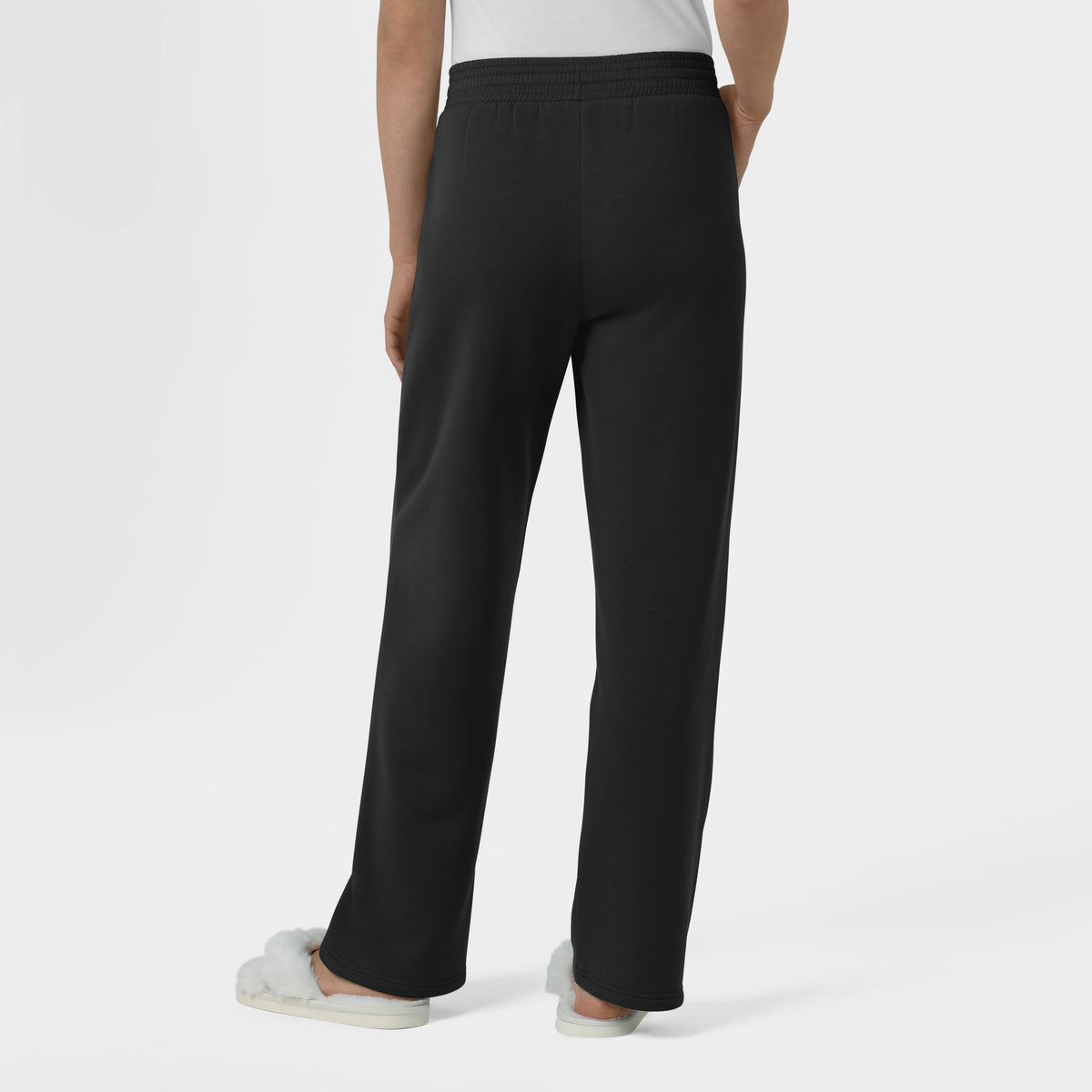Set de Polo de Felpa y Pantalón de Felpa de Pierna Ancha - Marca Wink