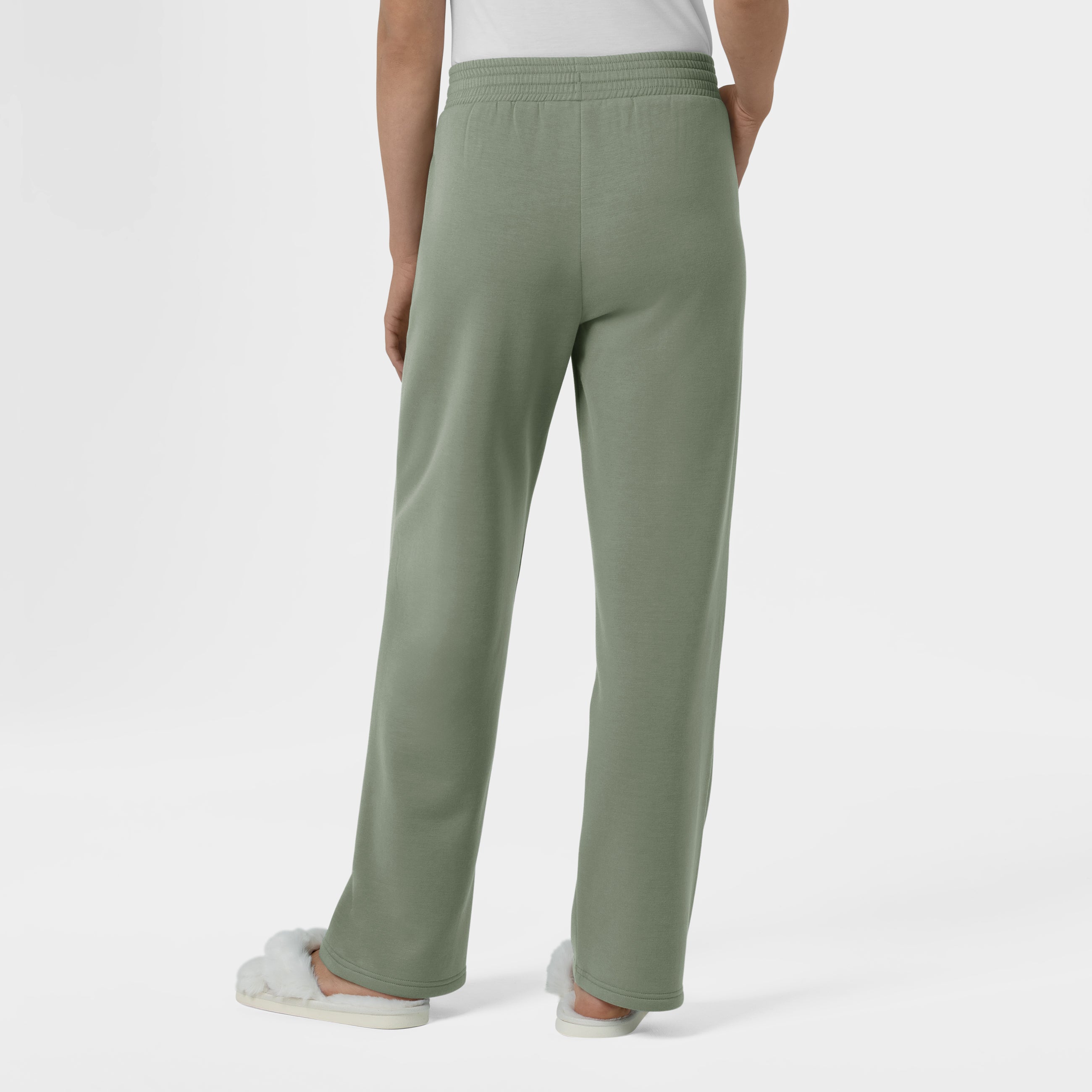 Set de Polo de Felpa y Pantalón de Felpa de Pierna Ancha - Marca Wink