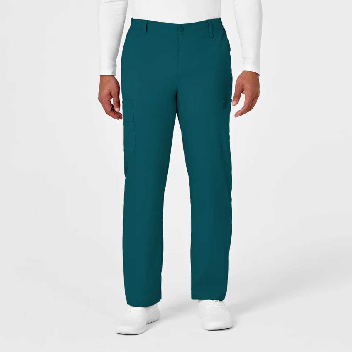 Pantalón Cargo Frontal Liso repelente a Líquidos para Hombre | Marca Wink