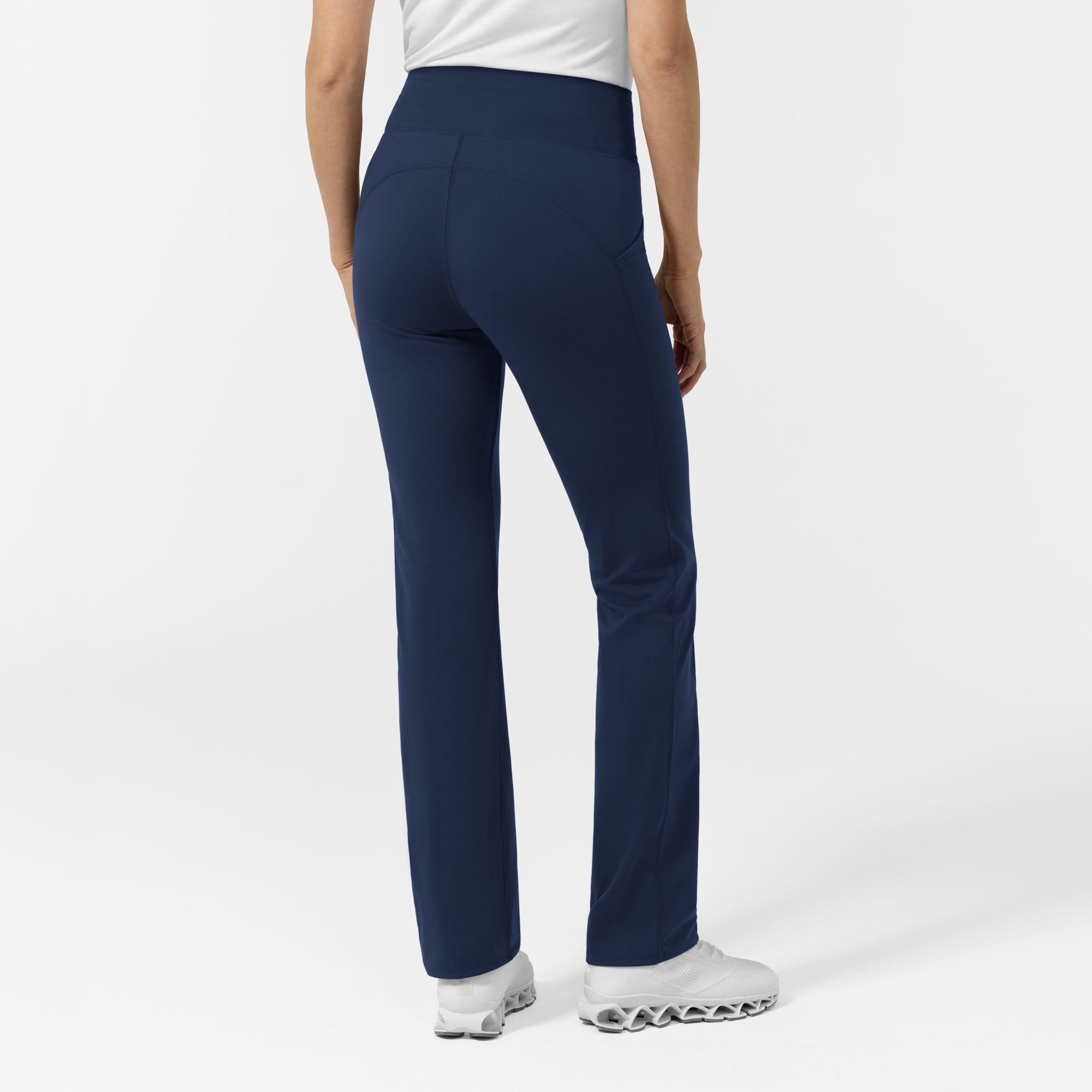 Set de Blusa Médica de Manga Corta con Media Cremallera y Pantalón Corte Recto - Marca Wink