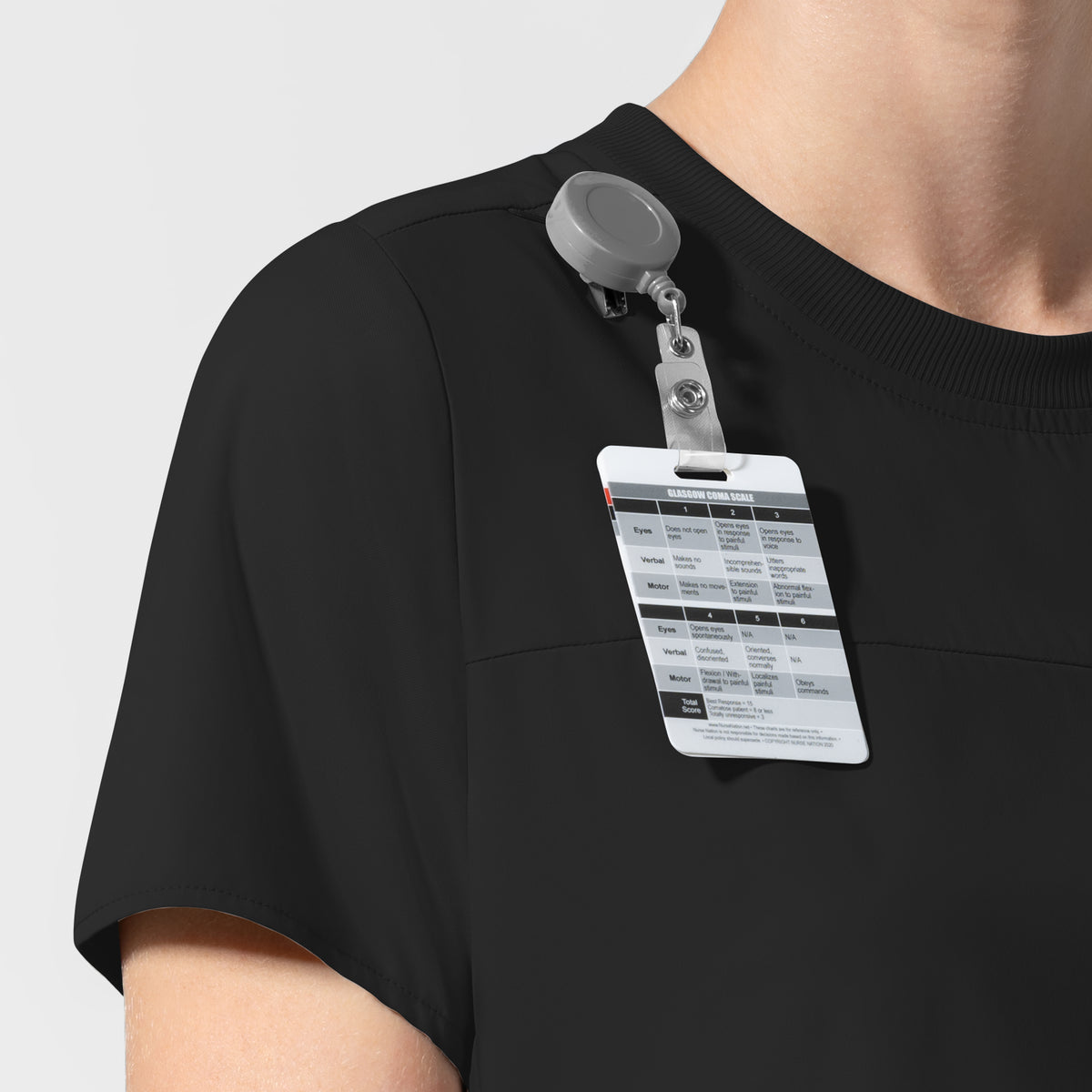 Set de Blusa Médica con Cuello Redondo y Pantalón Ajustado - Marca Wink