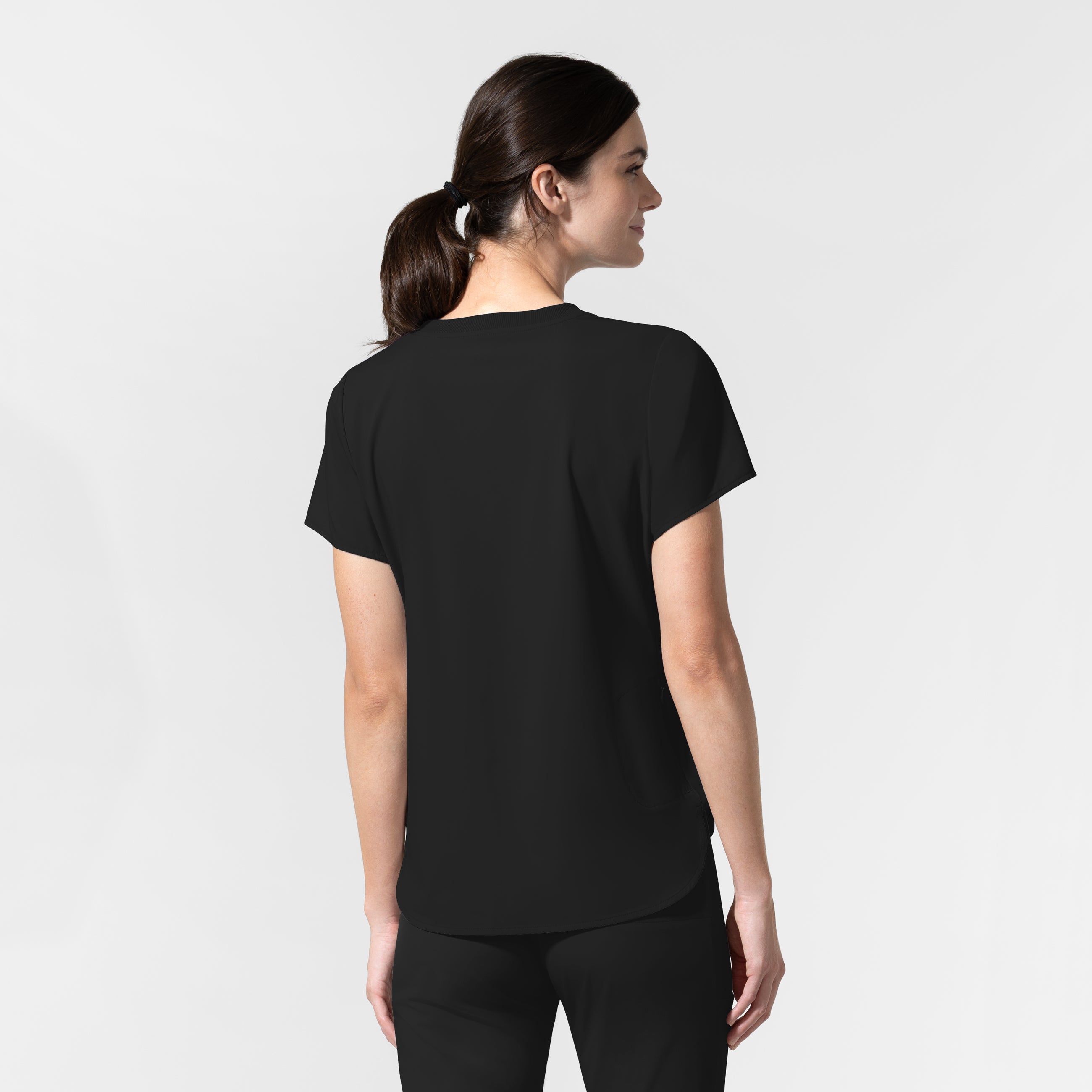 Set de Blusa Médica con Cuello Redondo y Pantalón Ajustado - Marca Wink