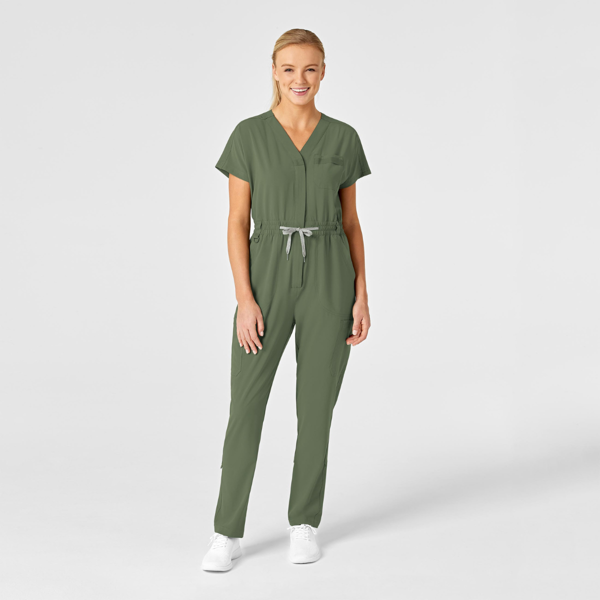 Jumpsuite Médico con cierre frontal para mujer | Marca Wink