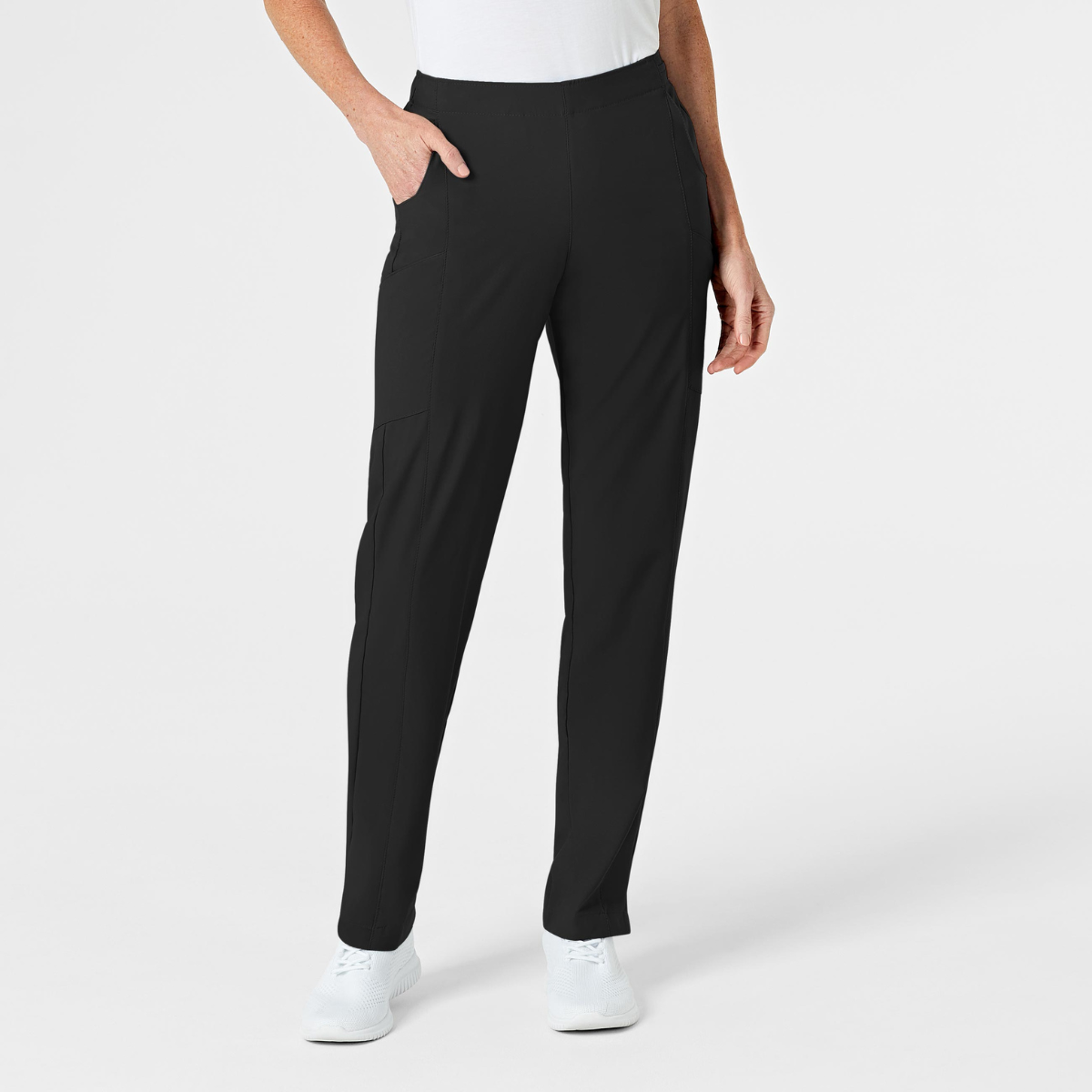 Pantalón Médico doble cargo frontal liso para mujer | Marca Wink