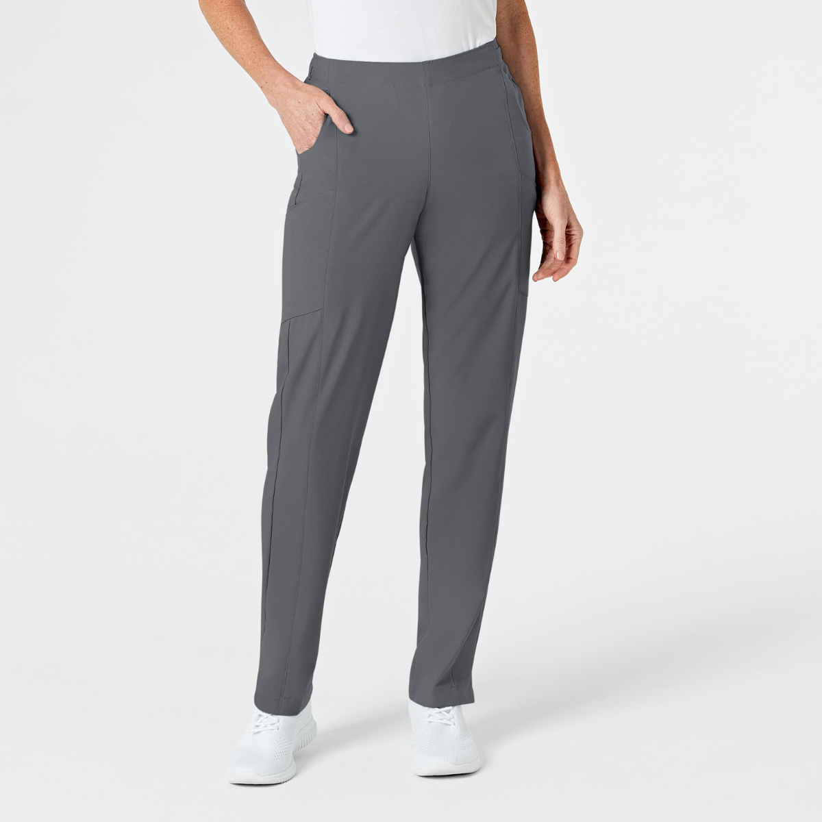 Pantalón Médico doble cargo frontal liso para mujer | Marca Wink