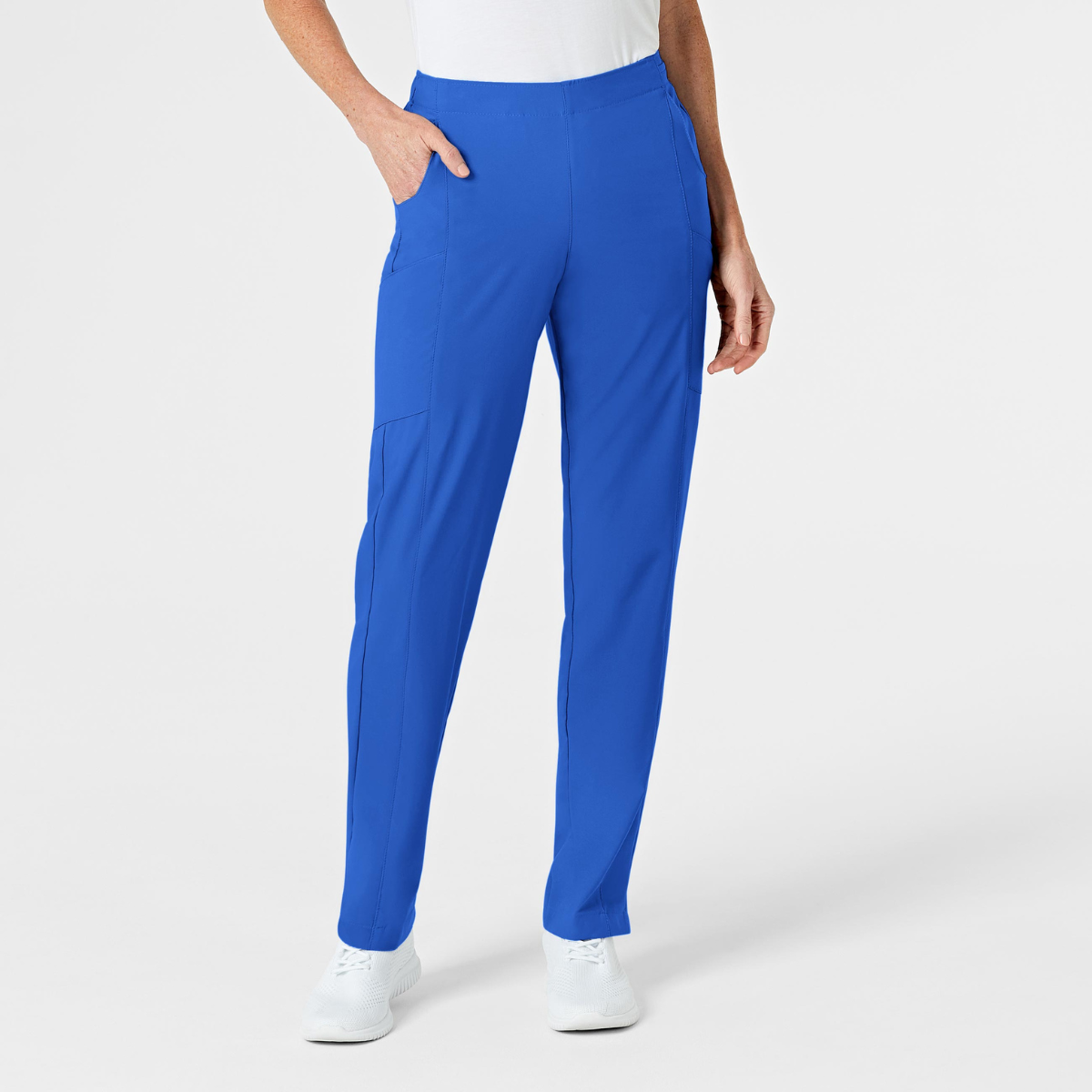Pantalón Médico doble cargo frontal liso para mujer | Marca Wink