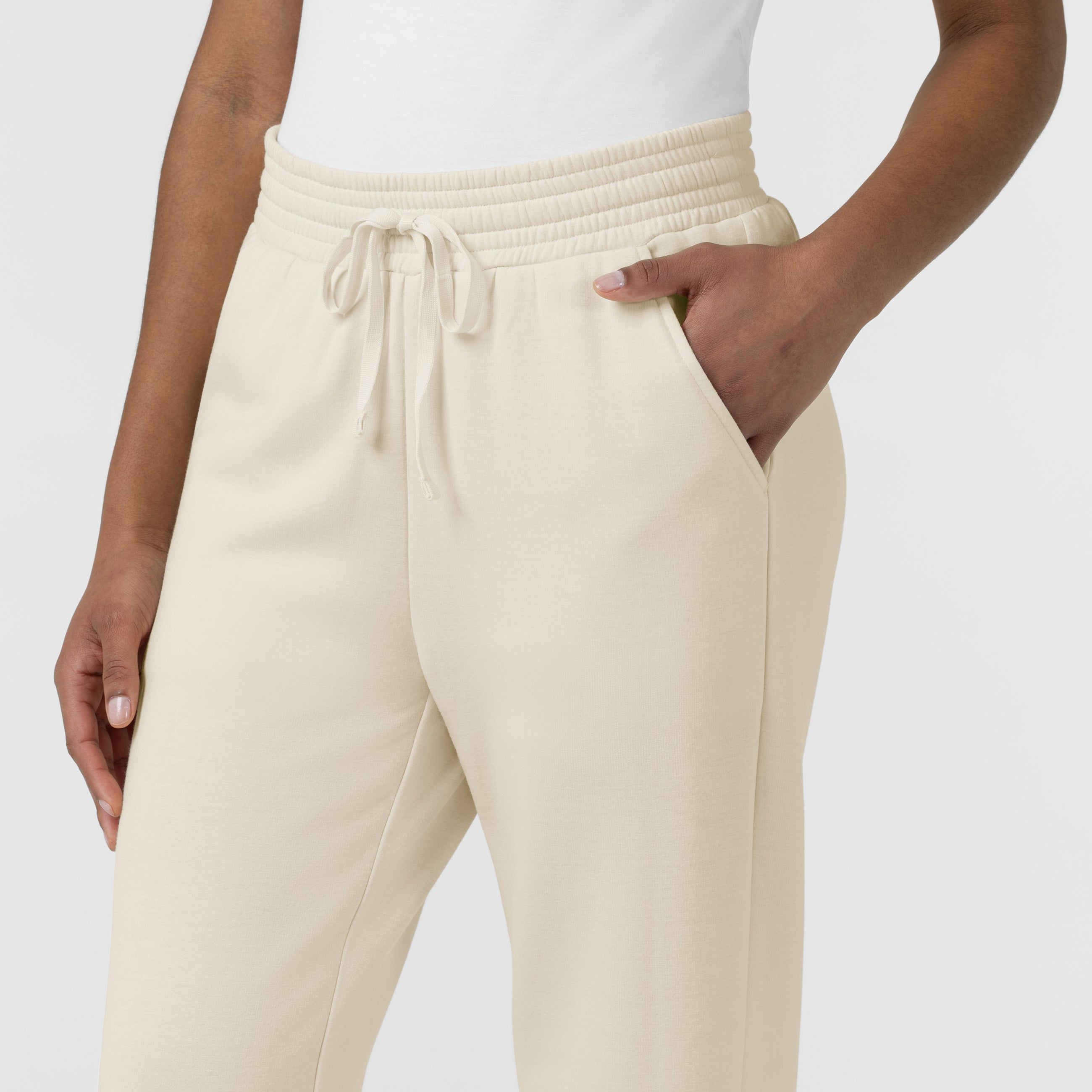Set de Polo de Felpa y Pantalón de Felpa de Pierna Ancha - Marca Wink