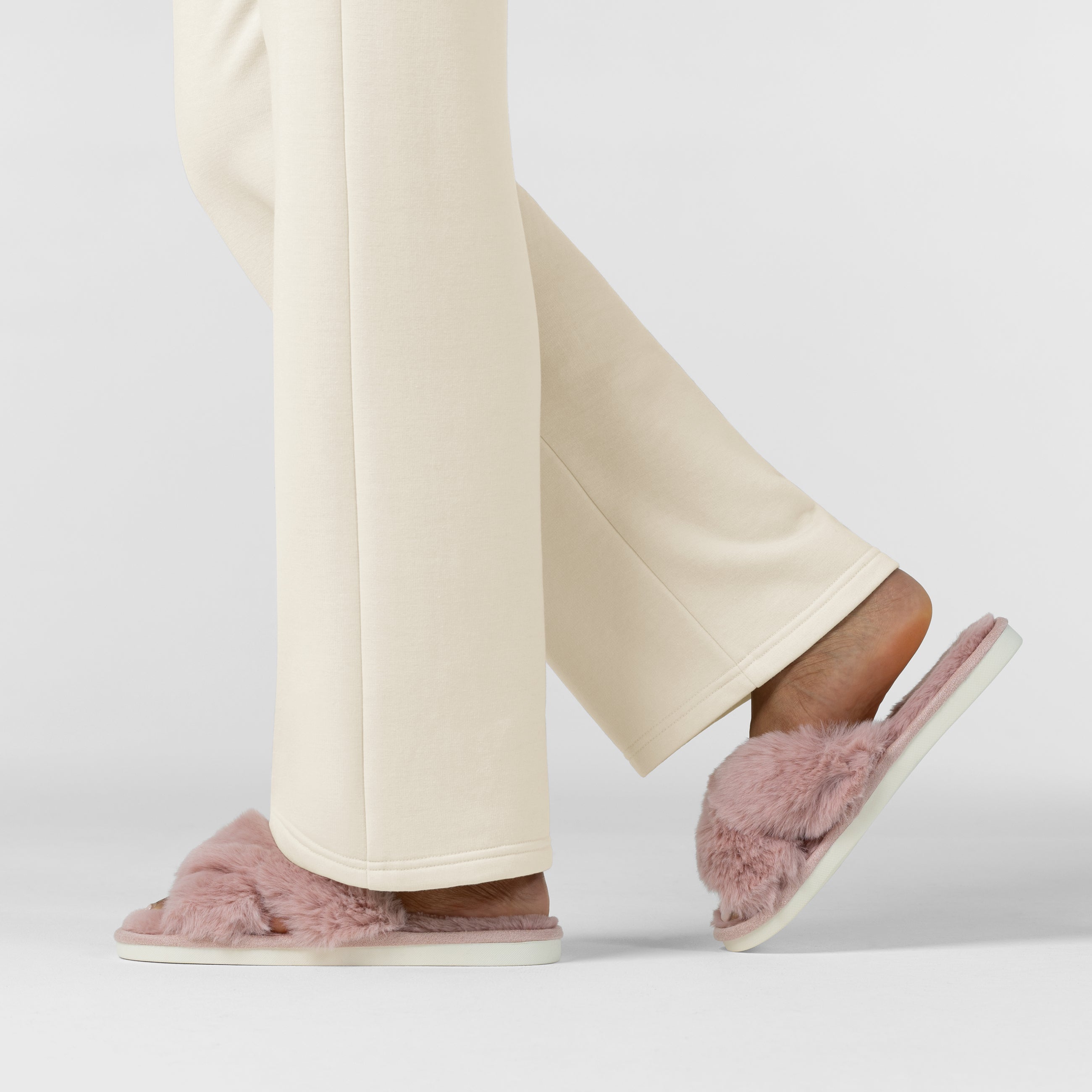 Set de Polo de Felpa y Pantalón de Felpa de Pierna Ancha - Marca Wink