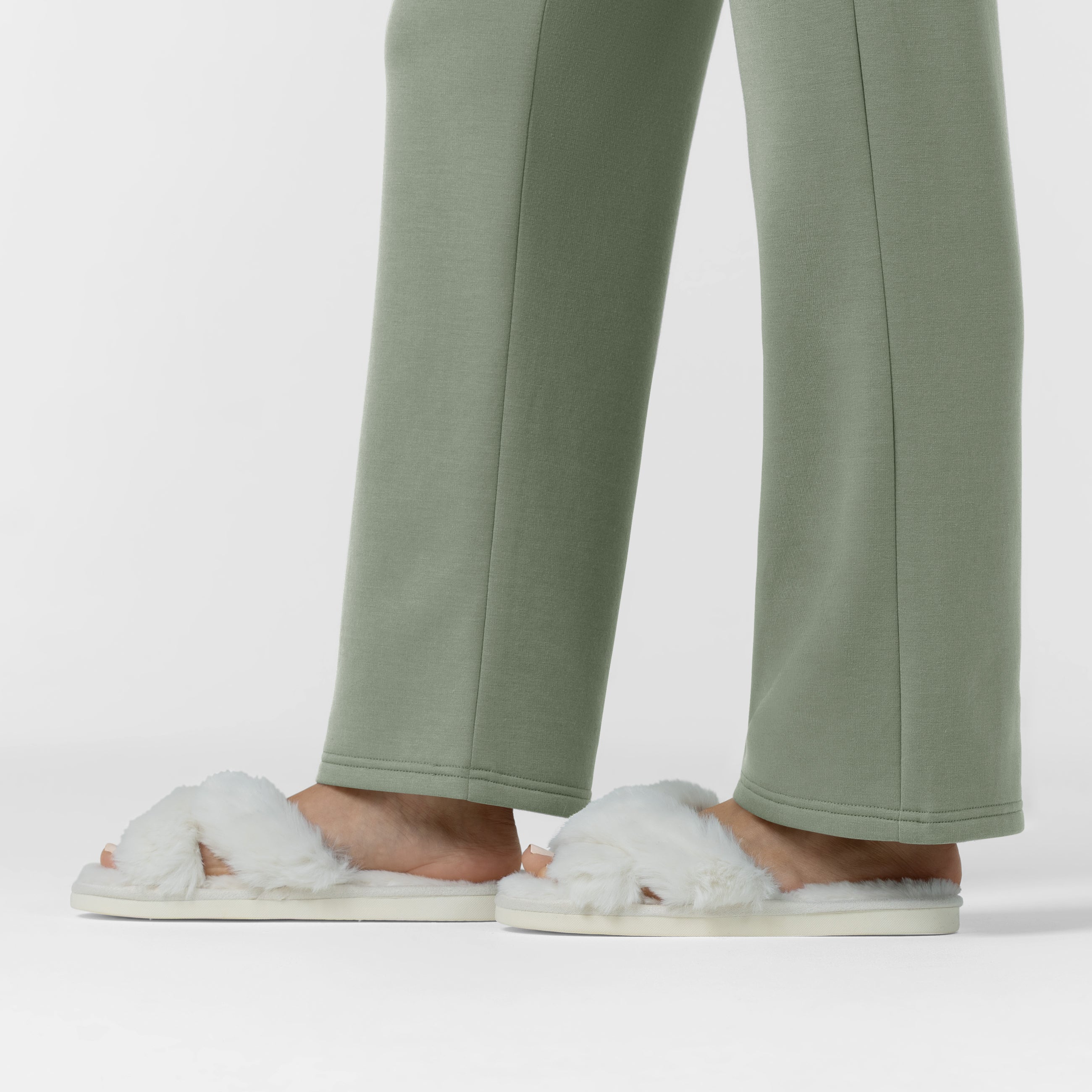 Set de Polo de Felpa y Pantalón de Felpa de Pierna Ancha - Marca Wink