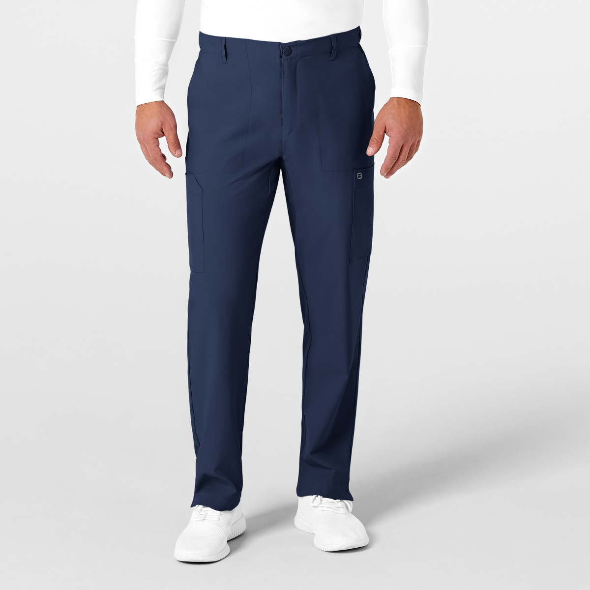 Pantalón Cargo Frontal Liso Repelente a Líquidos para hombre | Marca Wink