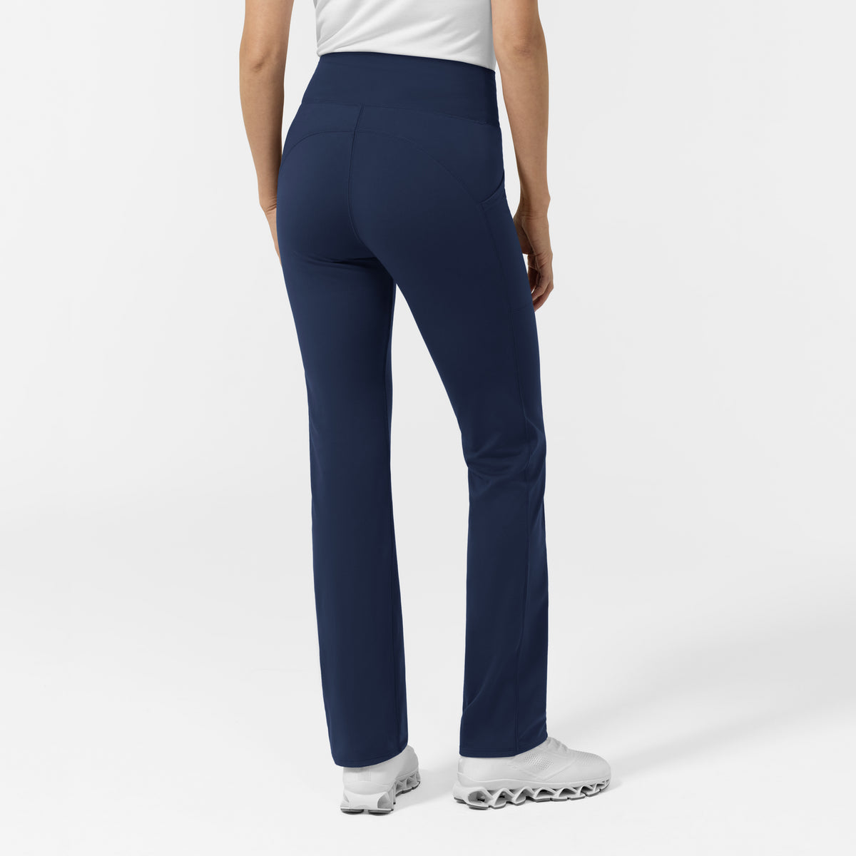 Set de Blusa Médica de Manga Corta con Media Cremallera y Pantalón Corte Recto - Marca Wink