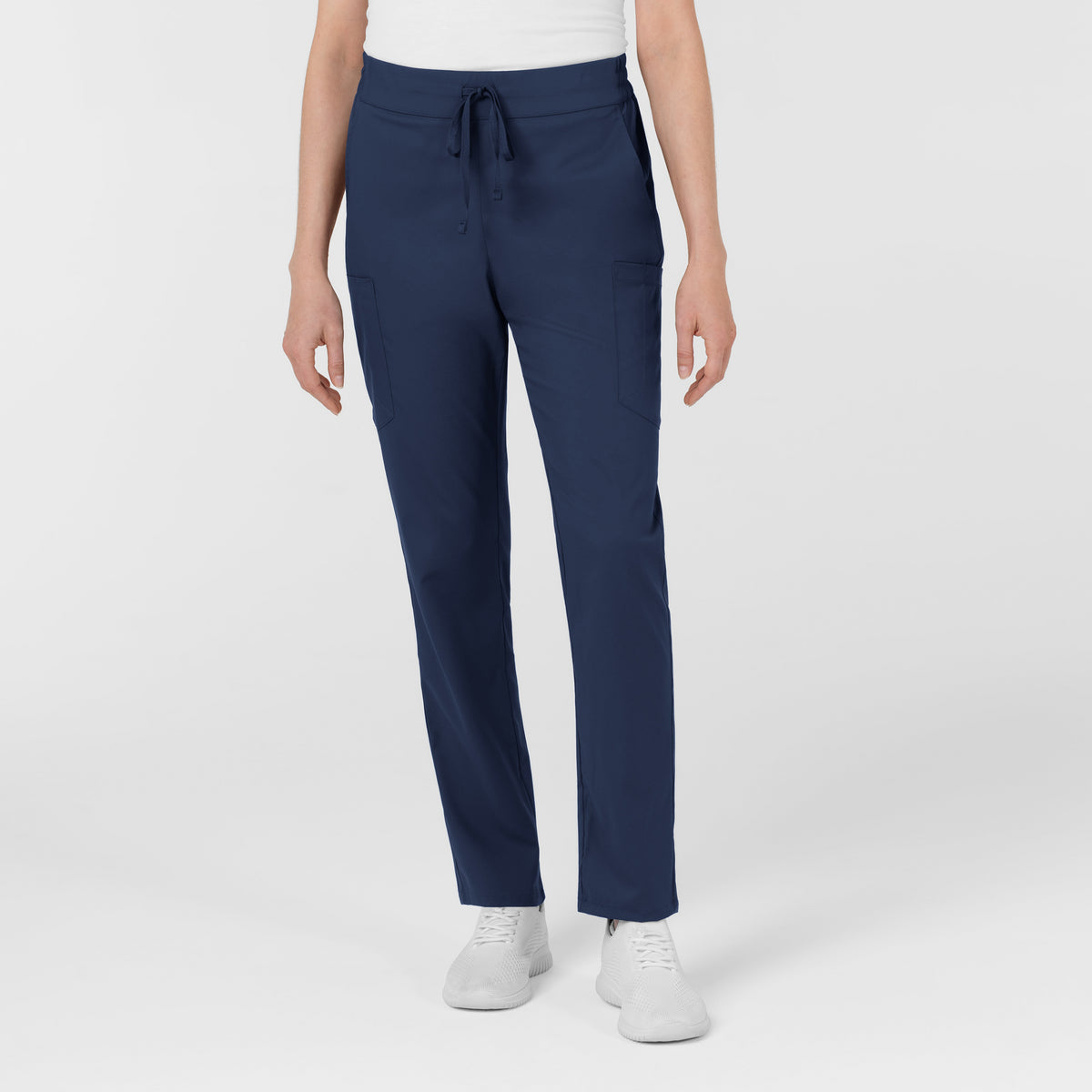 Scrub Médico repelente a liquidos, de filipina con Cuello en V con pantalón Corte Acampanado, para Mujer Boundless - Marca Wink