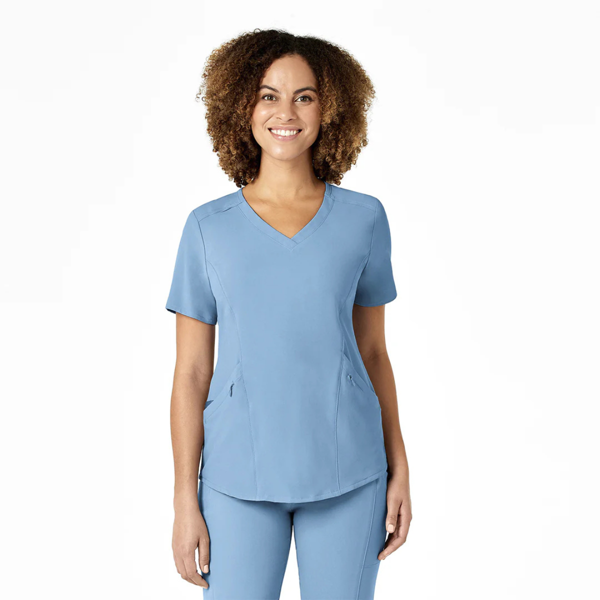 Filipina Médica Antifluidos con cuello V para Mujer | Marca Wink