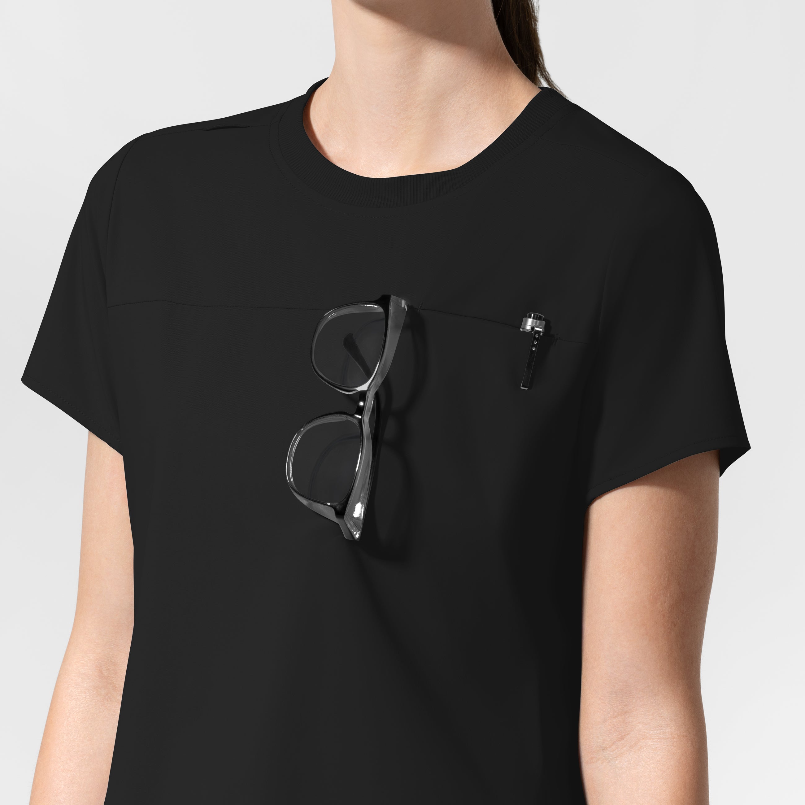 Set de Blusa Médica con Cuello Redondo y Pantalón Ajustado - Marca Wink