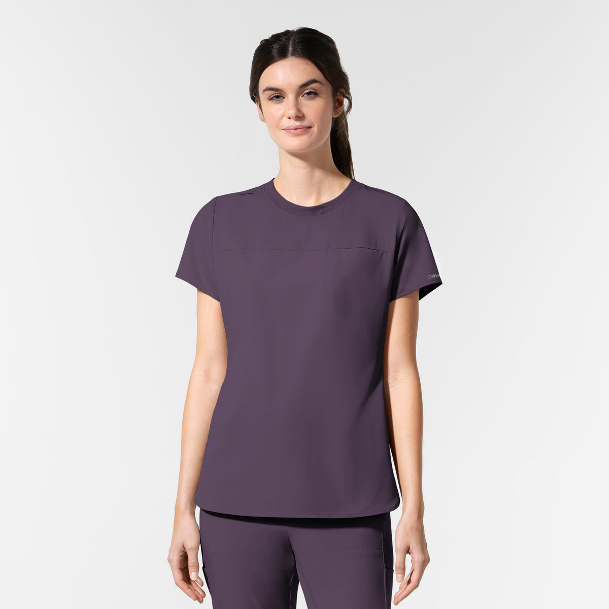 Set de Blusa Médica con Cuello Redondo y Pantalón Ajustado - Marca Wink