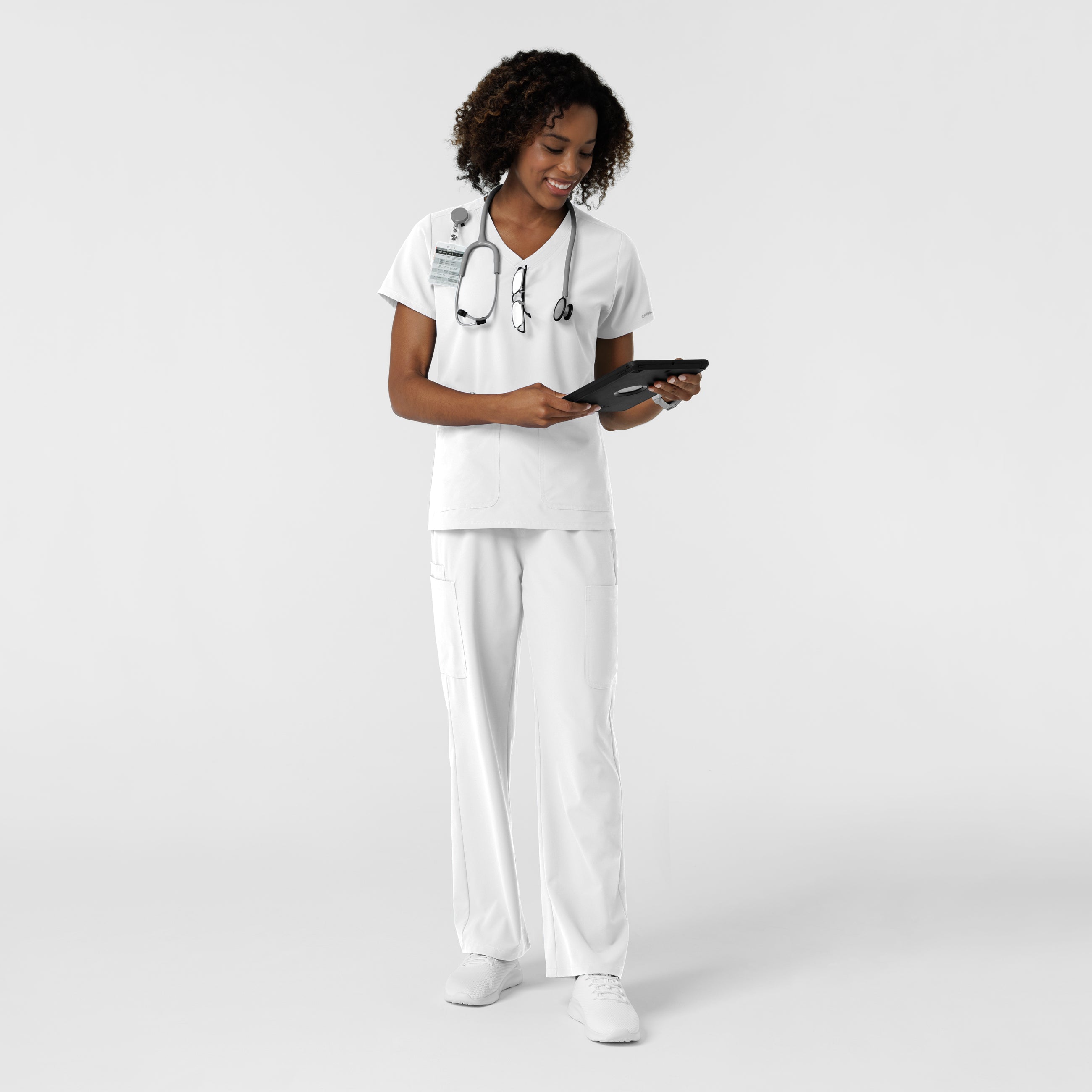 Scrub Médico de filipina con pantalón recto para mujer | Marca Wink