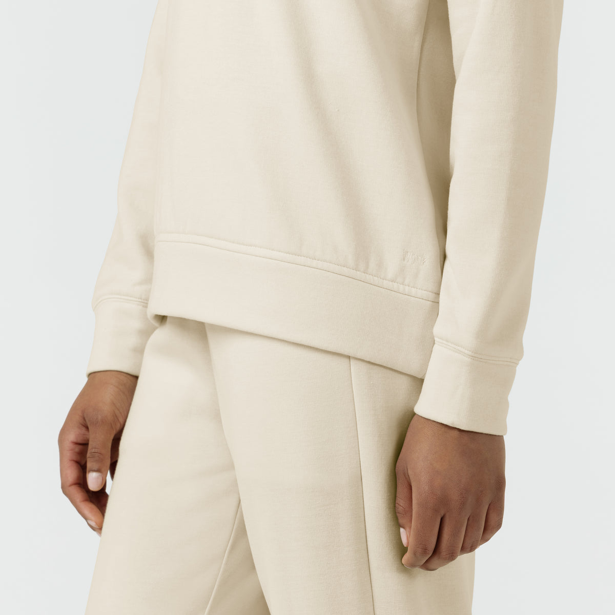Set de Polo de Felpa y Pantalón de Felpa de Pierna Ancha - Marca Wink