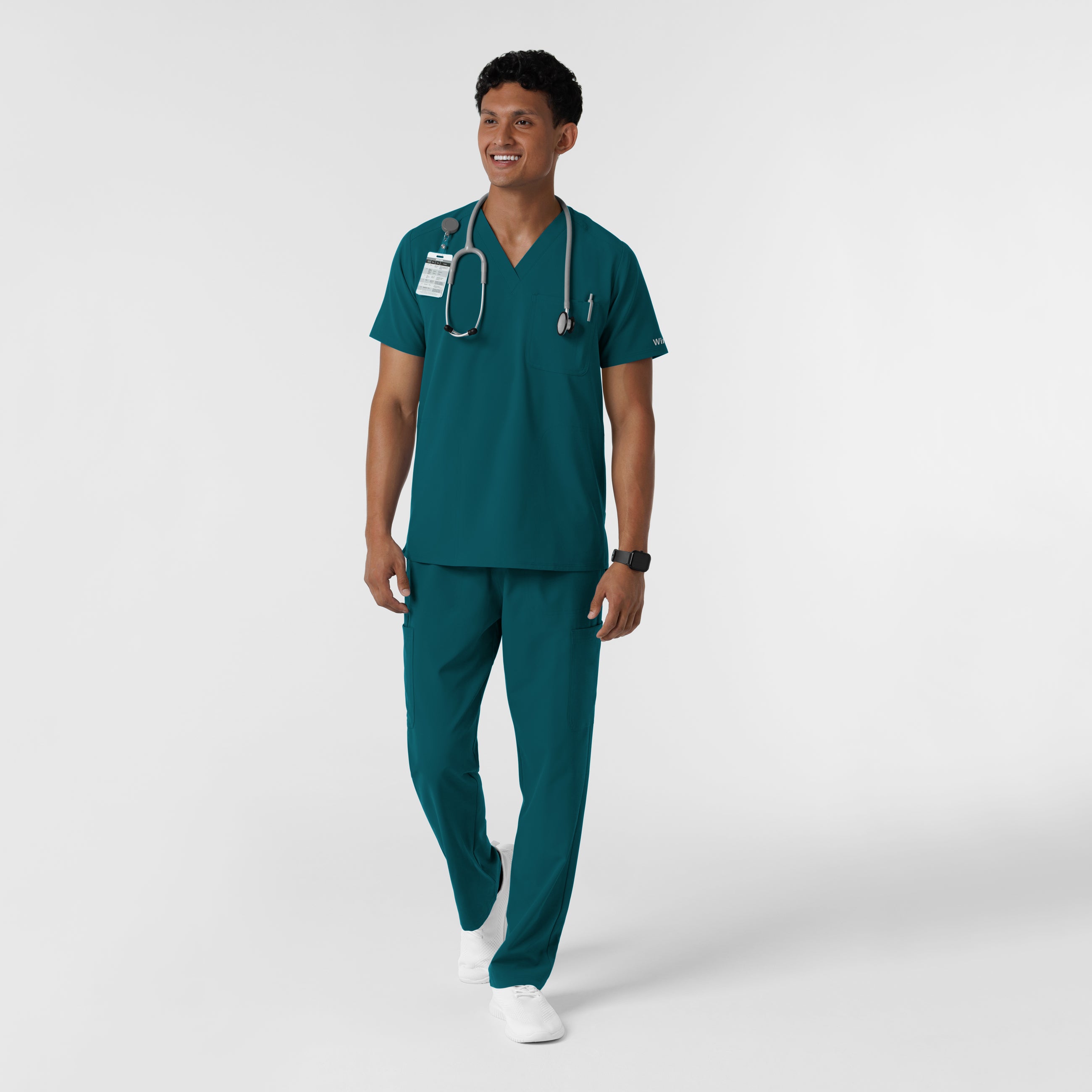 Scrub Médico de filipina con pantalón recto para caballero Nurtur | Marca Wink