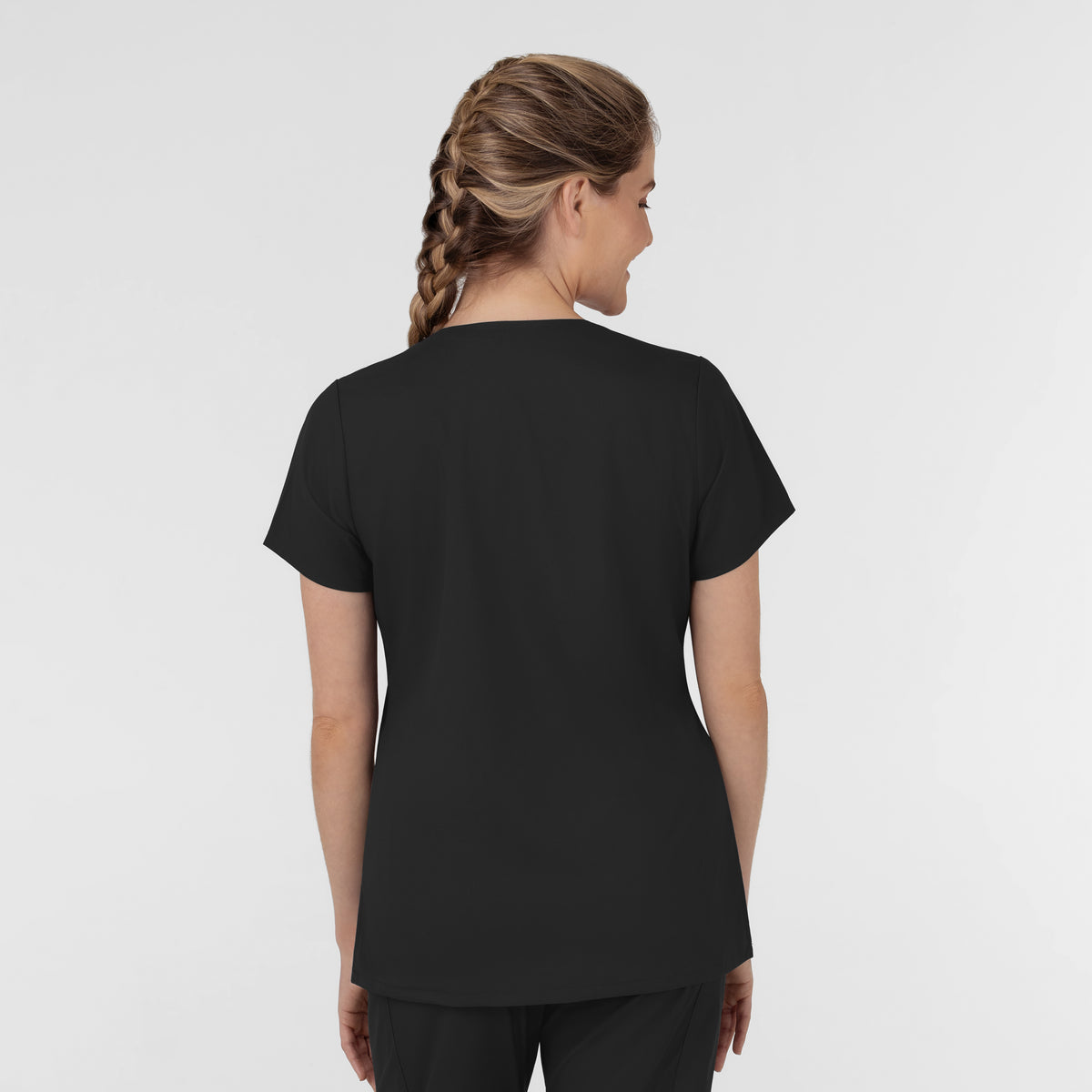 Scrub Médico repelente a liquidos, de filipina con Cuello en V con pantalón Corte Acampanado, para Mujer Boundless - Marca Wink