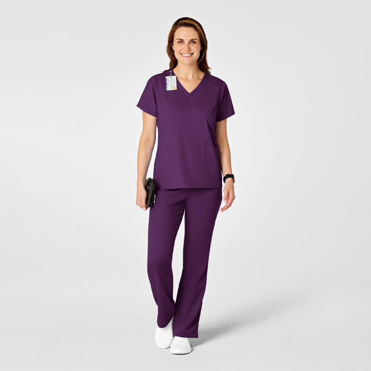 Scrub de filipina dolmán repelente a liquidos con pantalón jogger cargo ajustado para mujer | Marca Wink